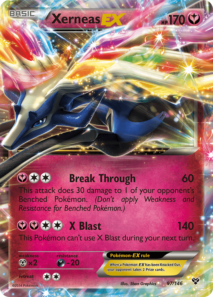 Xerneas EX (97/146) [XY: Base Set] - Doe's Cards