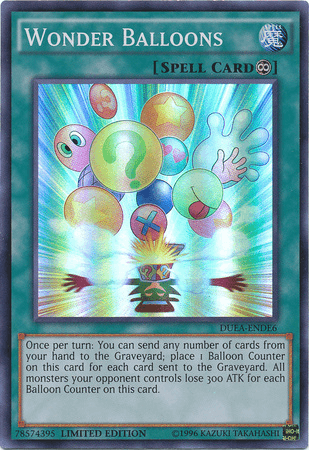 Wonder Balloons [DUEA-ENDE6] Super Rare - Doe's Cards