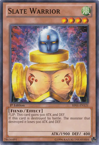 Slate Warrior [BP01-EN121] Common - Doe's Cards