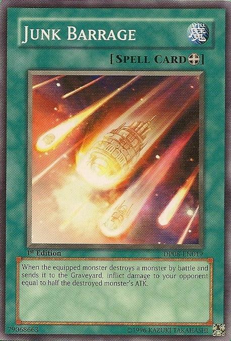 Junk Barrage [DP08-EN019] Common - Doe's Cards