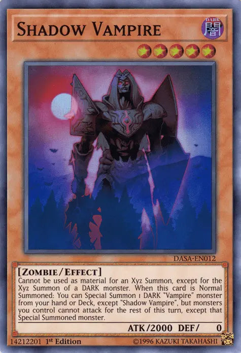 Shadow Vampire [DASA-EN012] Super Rare - Doe's Cards