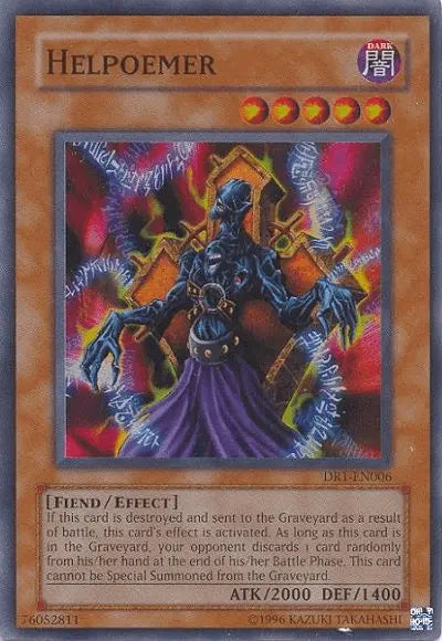 Helpoemer [DR1-EN006] Super Rare - Doe's Cards