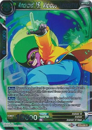 Android 15, Vicious Vendetta (BT9-058) [Universal Onslaught] - Doe's Cards
