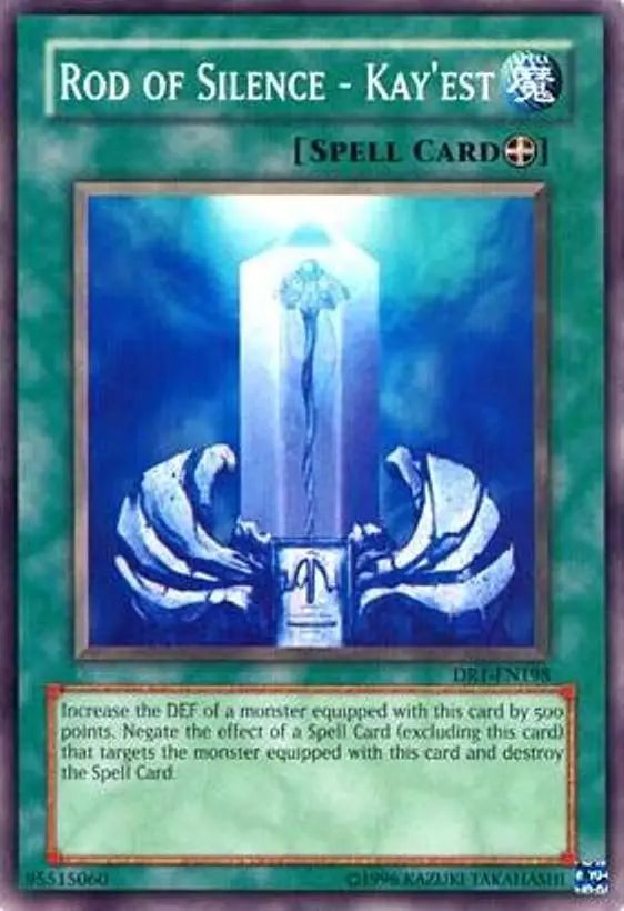 Rod of Silence - Kay'est [DR1-EN198] Common - Doe's Cards