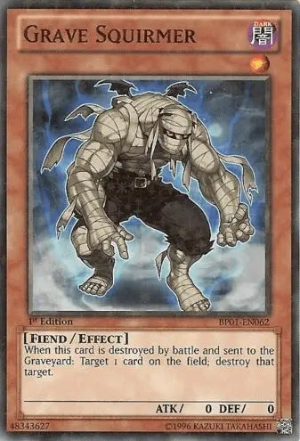 Grave Squirmer [BP01-EN062] Starfoil Rare - Doe's Cards