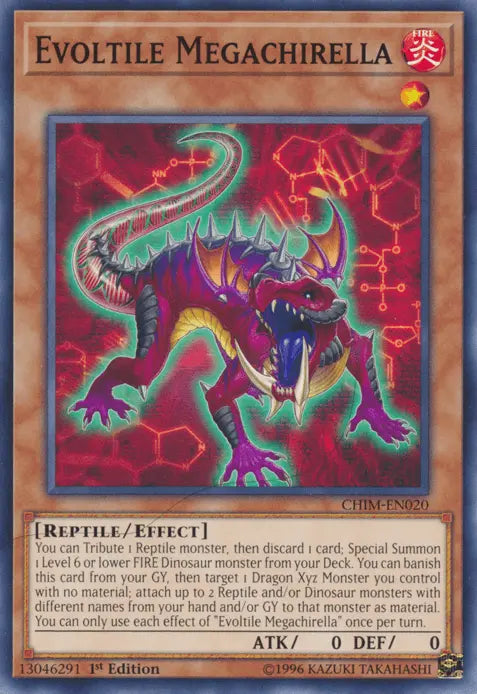 Evoltile Megachirella [CHIM-EN020] Common - Doe's Cards