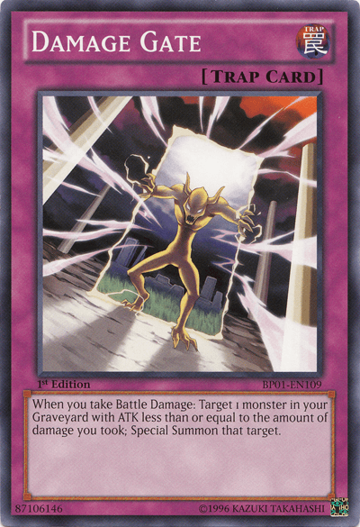 Damage Gate [BP01-EN109] Common - Doe's Cards