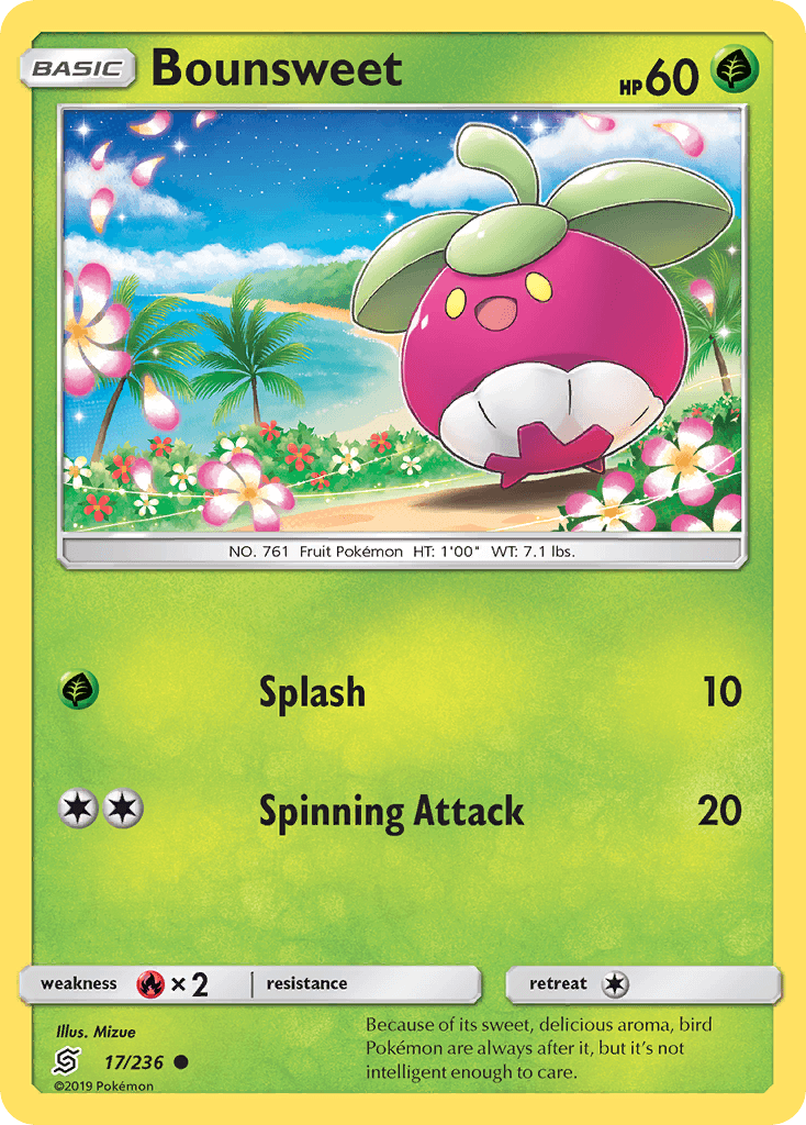 Bounsweet (17/236) [Sun & Moon: Unified Minds] - Doe's Cards