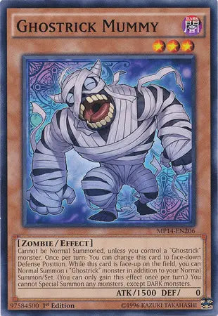 Ghostrick Mummy [MP14-EN206] Common - Doe's Cards