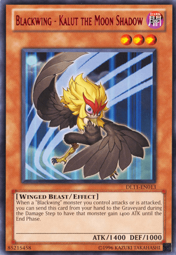 Blackwing - Kalut the Moon Shadow (Red) [DL11-EN013] Rare - Doe's Cards