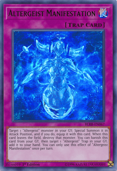 Altergeist Manifestation [BLRR-EN067] Ultra Rare - Doe's Cards