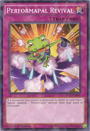 Performapal Revival [SP15-EN047] Shatterfoil Rare - Doe's Cards