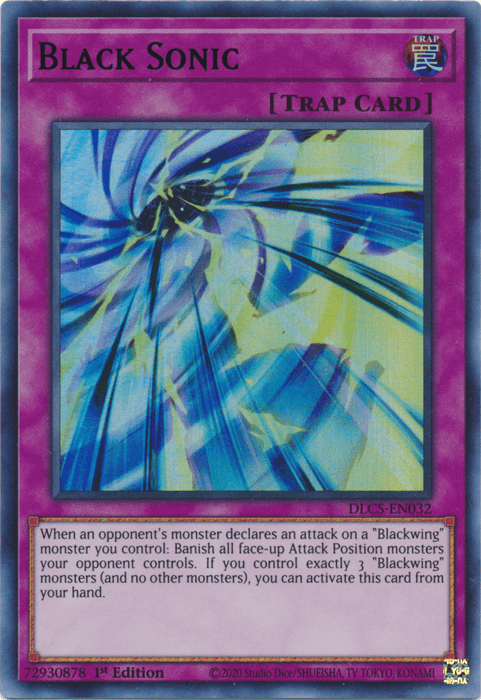 Black Sonic (Purple) [DLCS-EN032] Ultra Rare - Doe's Cards