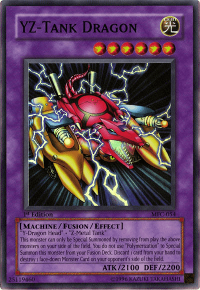 YZ-Tank Dragon [MFC-054] Super Rare - Doe's Cards