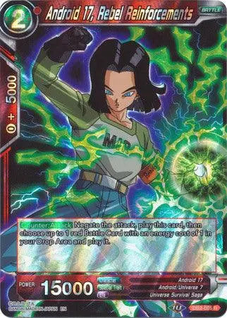 Android 17, Rebel Reinforcements (DB2-005) [Divine Multiverse] - Doe's Cards