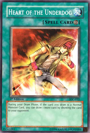 Heart of the Underdog [IOC-032] Common - Doe's Cards