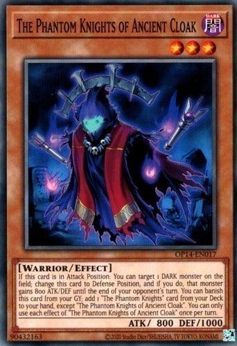 The Phantom Knights of Ancient Cloak [OP14-EN017] Common - Doe's Cards