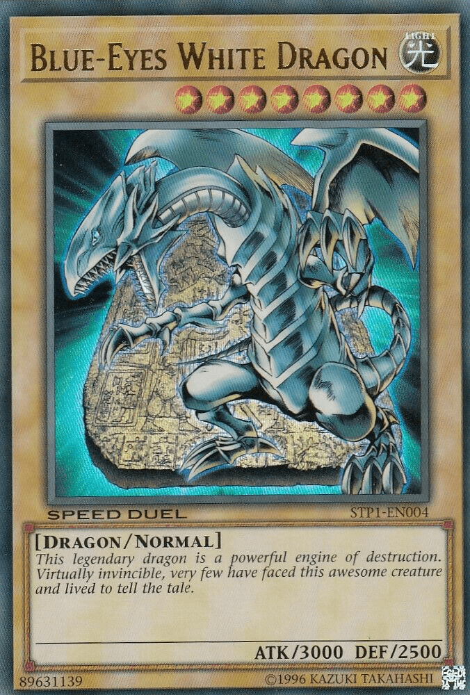 Blue-Eyes White Dragon [STP1-EN004] Ultra Rare - Doe's Cards