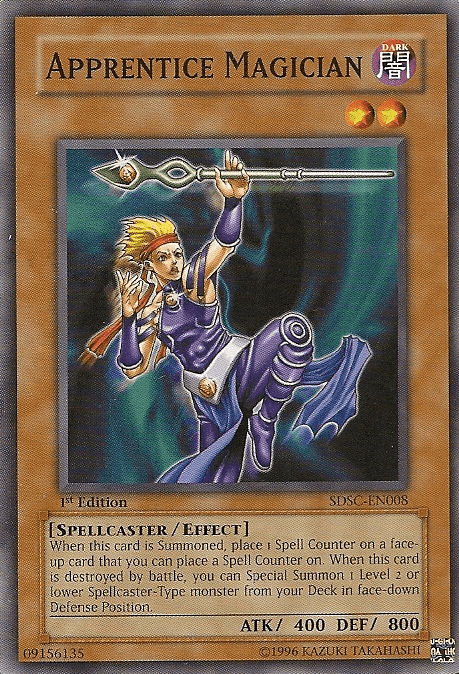 Apprentice Magician [SDSC-EN008] Common - Doe's Cards