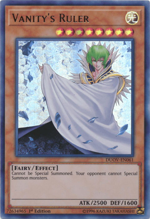 Vanity's Ruler [DUOV-EN061] Ultra Rare - Doe's Cards