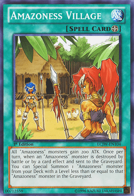 Amazoness Village [LCJW-EN104] Common - Doe's Cards