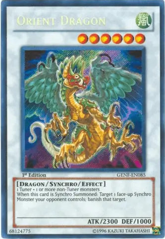 Orient Dragon [GENF-EN085] Secret Rare - Doe's Cards