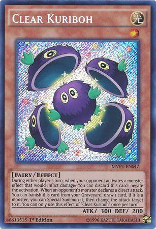 Clear Kuriboh [MVP1-ENS47] Secret Rare - Doe's Cards