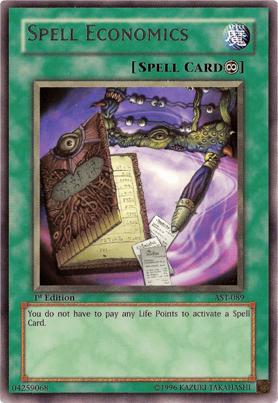 Spell Economics [AST-089] Rare - Doe's Cards