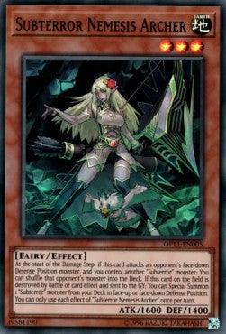 Subterror Nemesis Archer [OP11-EN005] Super Rare - Doe's Cards