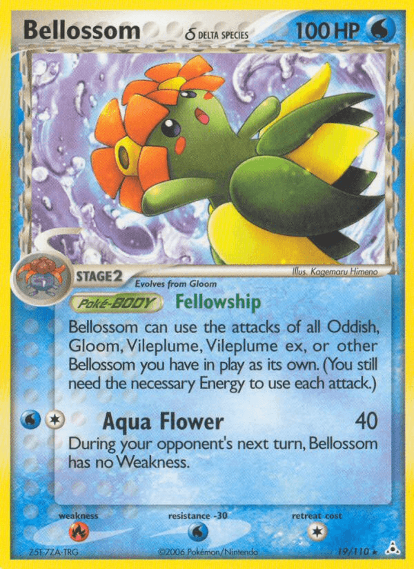 Bellossom (19/110) (Delta Species) [EX: Holon Phantoms] - Doe's Cards