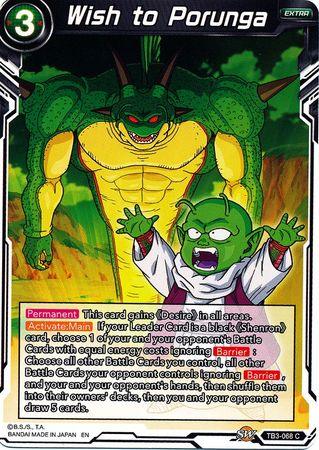 Wish to Porunga (TB3-068) [Clash of Fates] - Doe's Cards