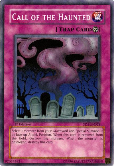 Call of the Haunted [SD3-EN028] Common - Doe's Cards