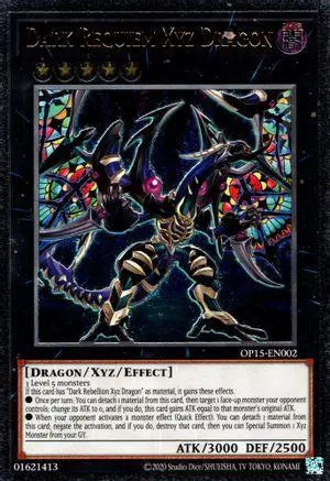 Dark Requiem Xyz Dragon [OP15-EN002] Ultimate Rare - Doe's Cards