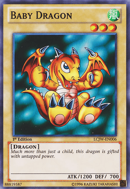 Baby Dragon [LCJW-EN006] Super Rare - Doe's Cards