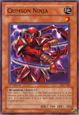 Crimson Ninja [IOC-006] Common - Doe's Cards