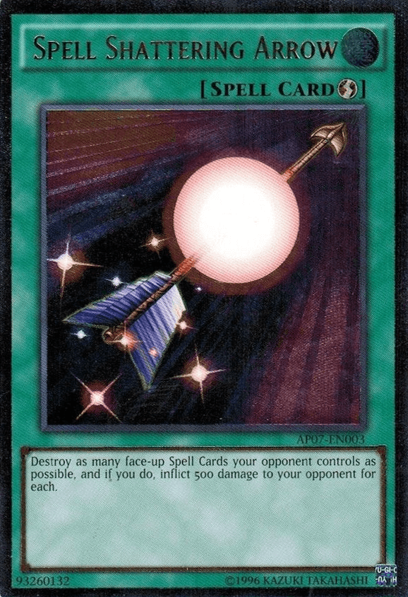 Spell Shattering Arrow [AP07-EN003] Ultimate Rare - Doe's Cards