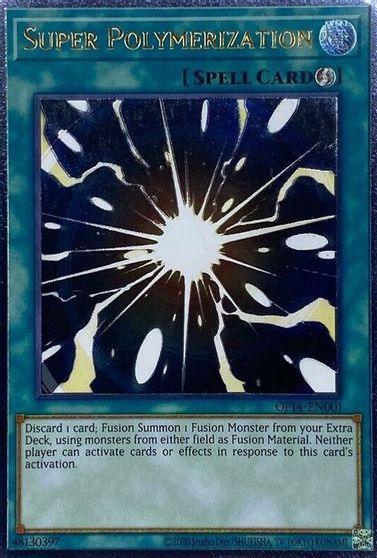 Super Polymerization [OP14-EN001] Ultimate Rare - Doe's Cards