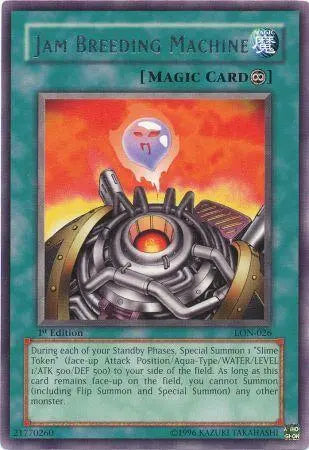 Jam Breeding Machine [LON-026] Rare - Doe's Cards