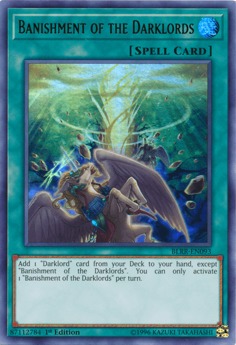 Banishment of the Darklords [BLRR-EN093] Ultra Rare - Doe's Cards