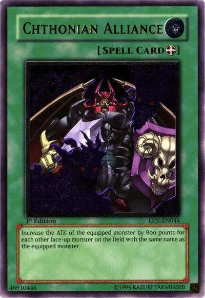 Chthonian Alliance [EEN-EN044] Ultimate Rare - Doe's Cards