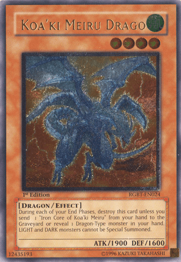 Koa'ki Meiru Drago [RGBT-EN024] Ultimate Rare - Doe's Cards
