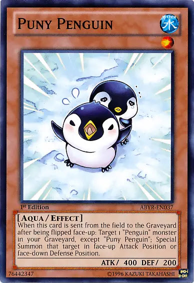 Puny Penguin [ABYR-EN037] Common - Doe's Cards