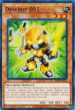 Deskbot 003 [SR10-EN022] Common - Doe's Cards