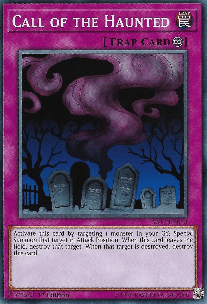 Call of the Haunted [YS17-EN033] Common - Doe's Cards