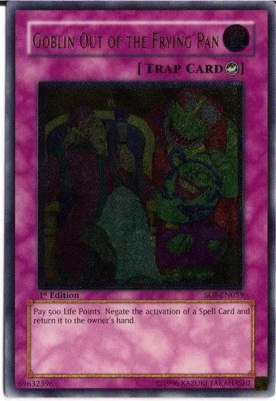 Goblin Out of the Frying Pan (UTR) [SOI-EN059] Ultimate Rare - Doe's Cards