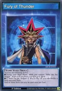 Fury of Thunder [SBCB-ENS01] Common - Doe's Cards
