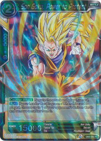 Son Goku, Power to Protect (DB3-053) [Giant Force] - Doe's Cards