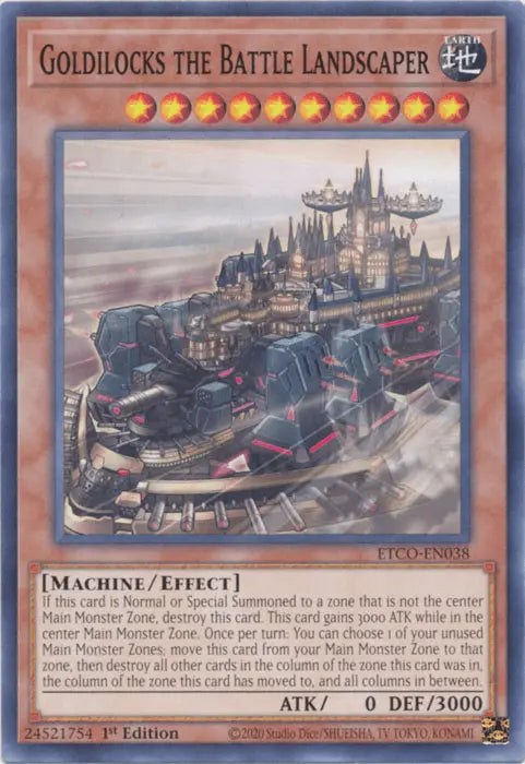 Goldilocks the Battle Landscaper [ETCO-EN038] Common - Doe's Cards