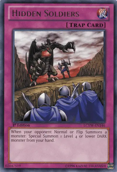 Hidden Soldiers [LCYW-EN146] Rare - Doe's Cards