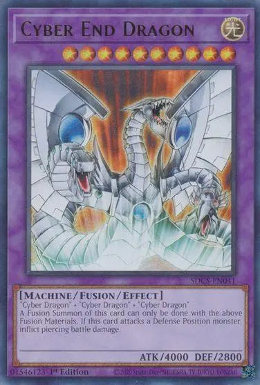 Cyber End Dragon [SDCS-EN041] Ultra Rare - Doe's Cards